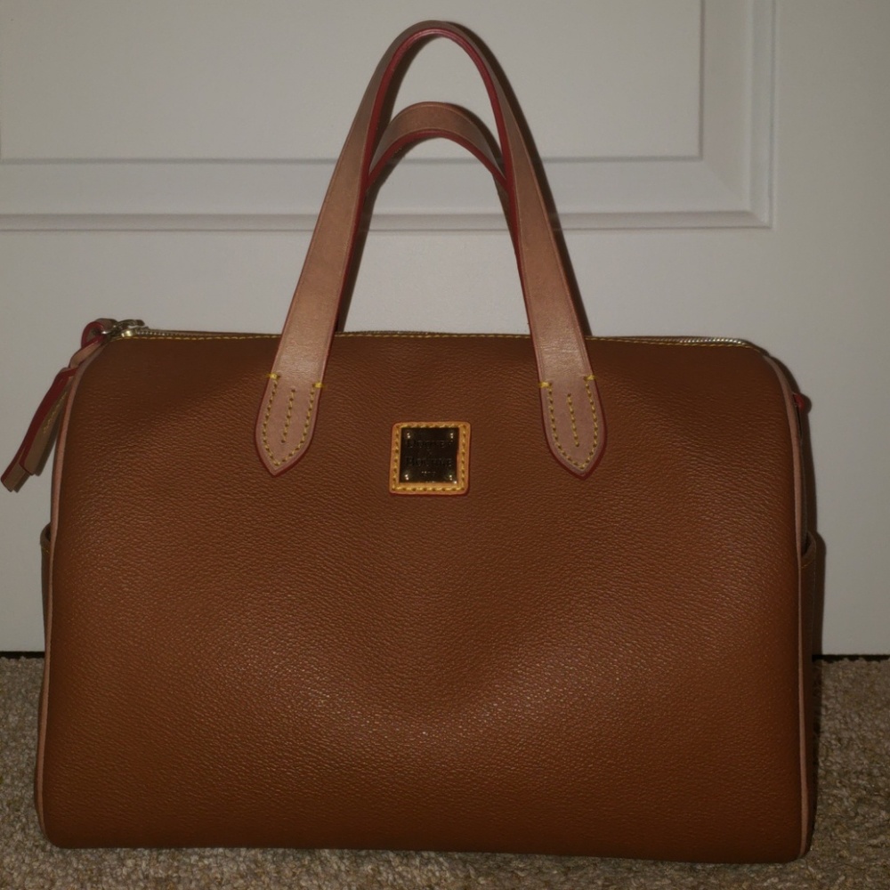 Dooney & Bourke coated canvas satchel